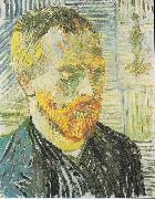 Vincent Van Gogh, Self Portrait with Japanese Print